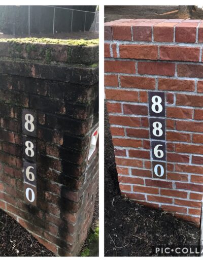 Pressure washing